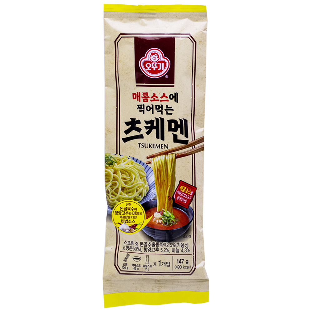 오뚜기 매콤소스에 찍어먹는 츠케멘 147g