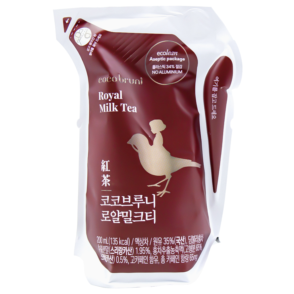 비락 코코브루니 로얄밀크티 200ml
