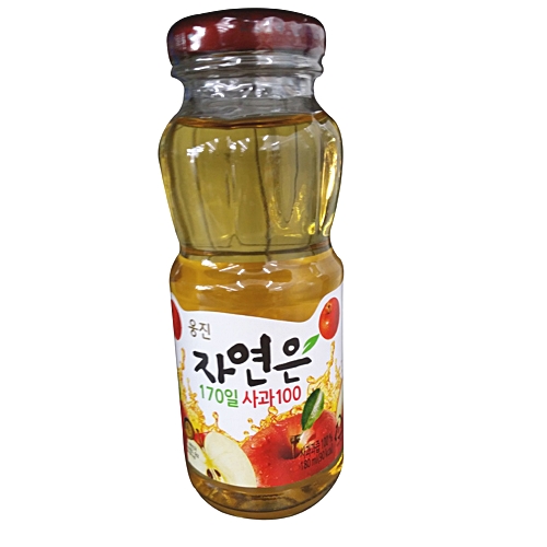 웅진 자연은 170일 사과100 180ml