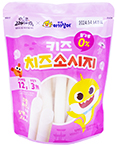 고래사어묵 핑크퐁 아기상어 키즈 치즈소시지 192g