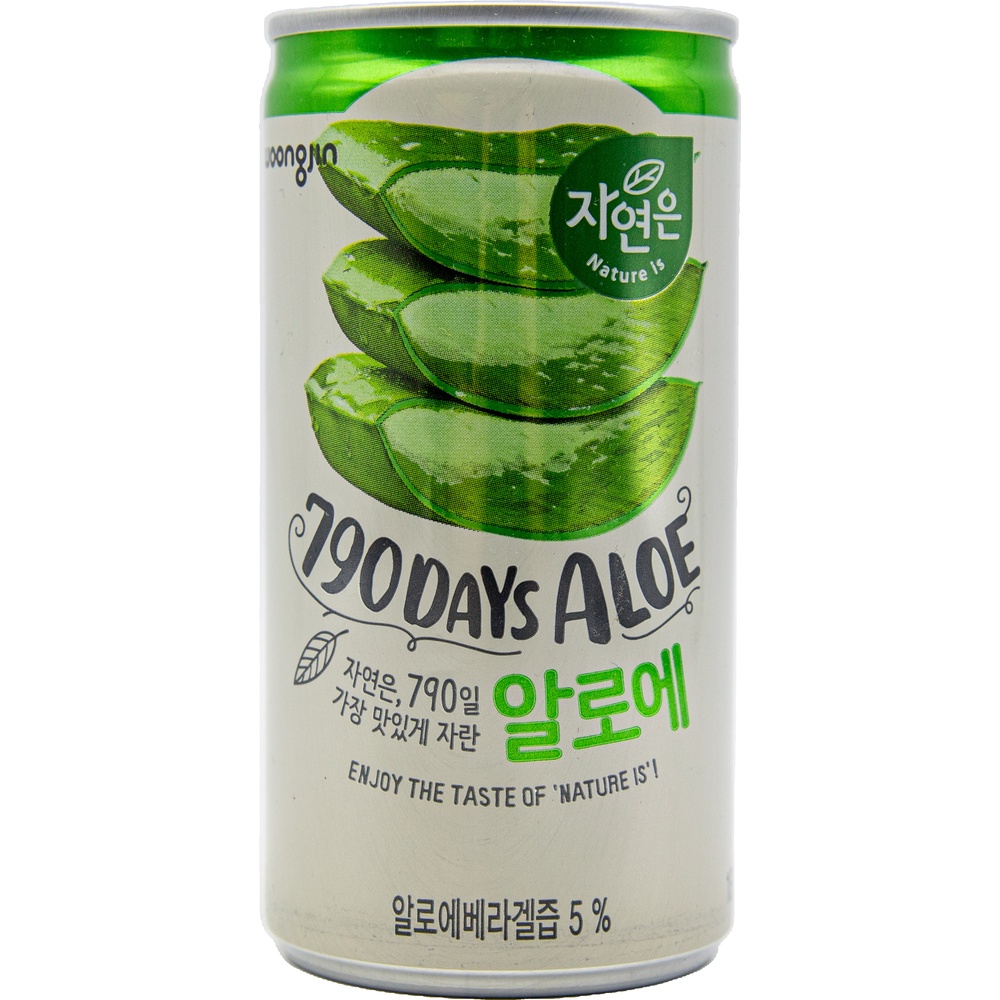 웅진 자연은 790일 가장 맛있게 자란 알로에 180mL