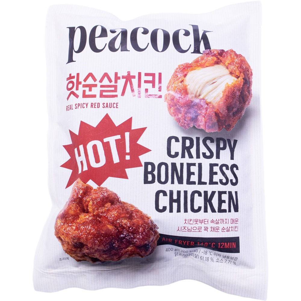 피코크 핫순살치킨 400g