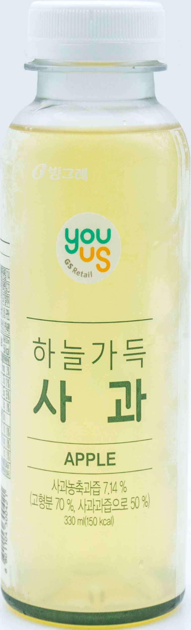 유어스 하늘가득사과 330ml