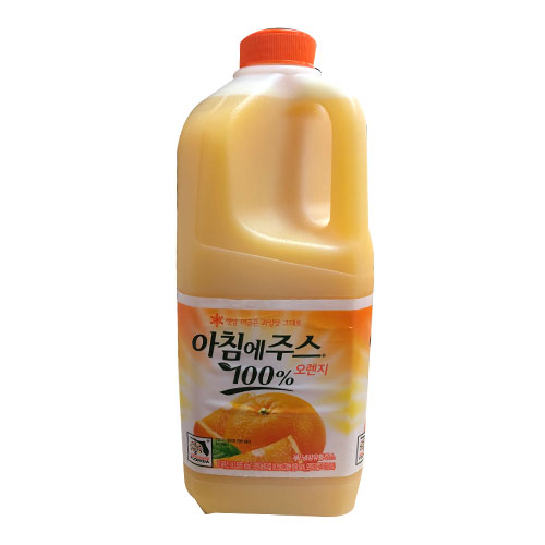 서울우유 아침에주스 100% 오렌지 1.8L