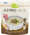 매일유업 상하키친 소고기버섯 누룽지죽 350g