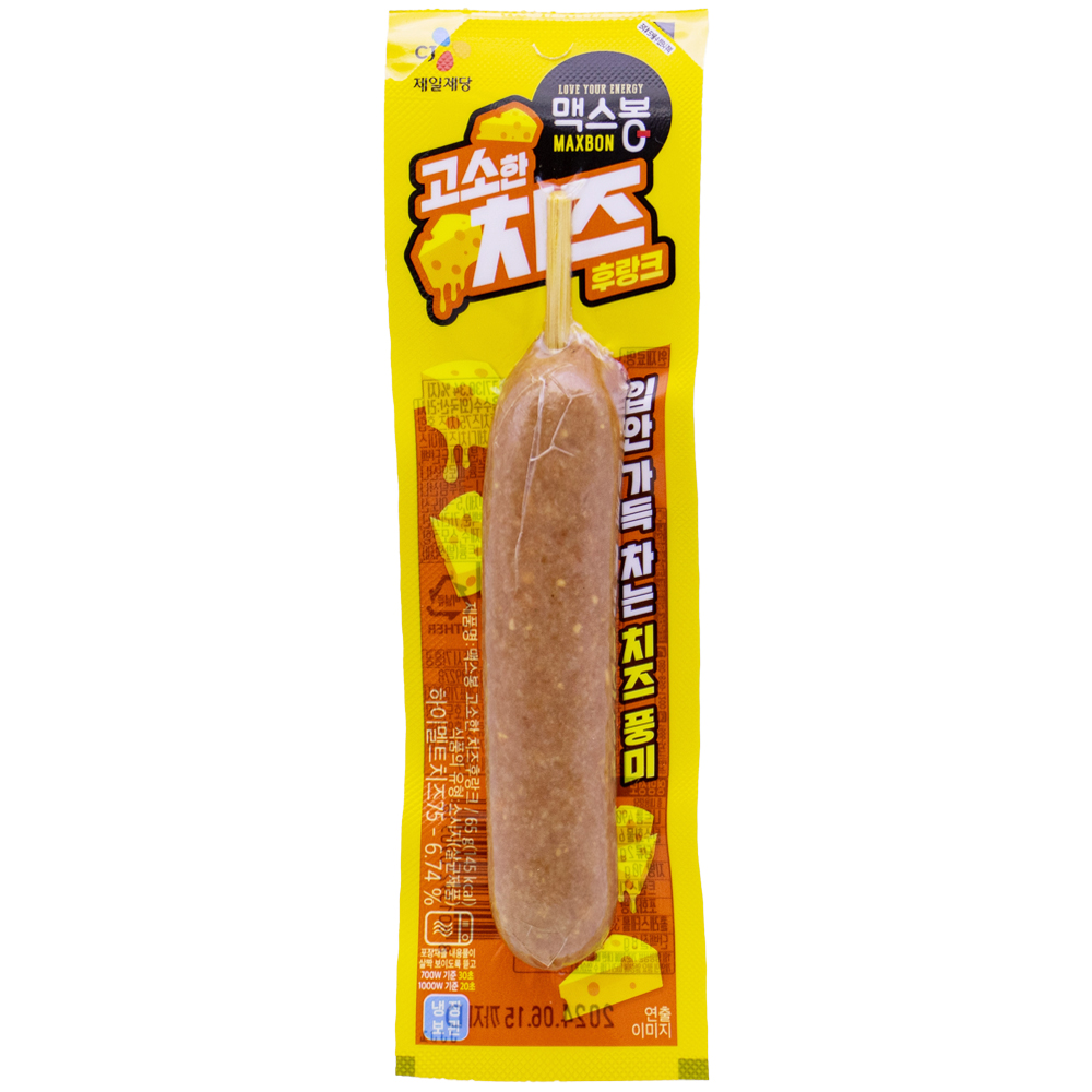 CJ 맥스봉 고소한 치즈후랑크 65g