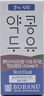 밥스누 배로 맛있는 약콩두유 고단백 190mL