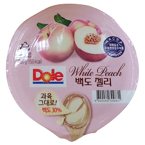 돌 백도 젤리 200g