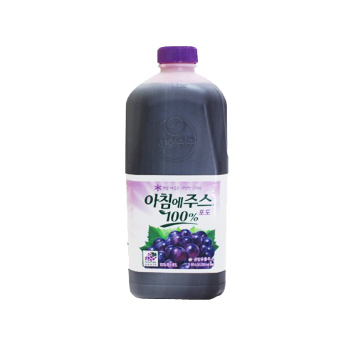 서울우유 아침에주스 100% 포도 1.8L