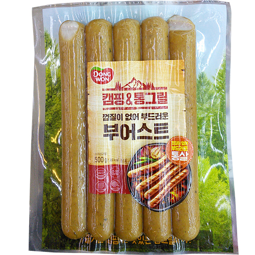 동원 캠핑&통그릴 부어스트 500g