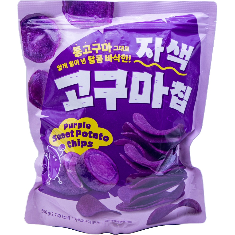 씨월드 달콤한 자색고구마칩 500g
