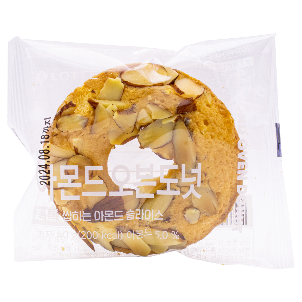 롯데 아몬드 오븐도넛 40g