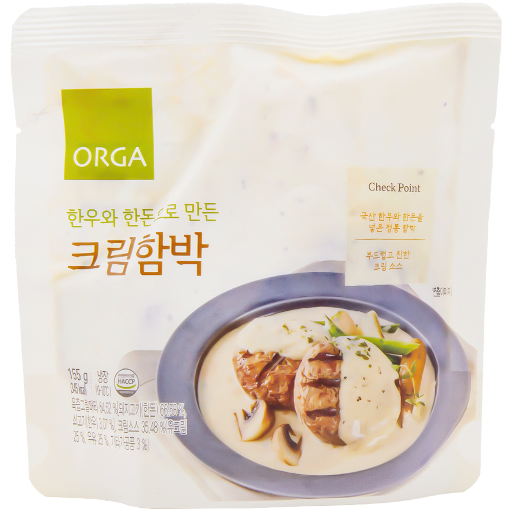 풀무원 올가 크림함박 155g