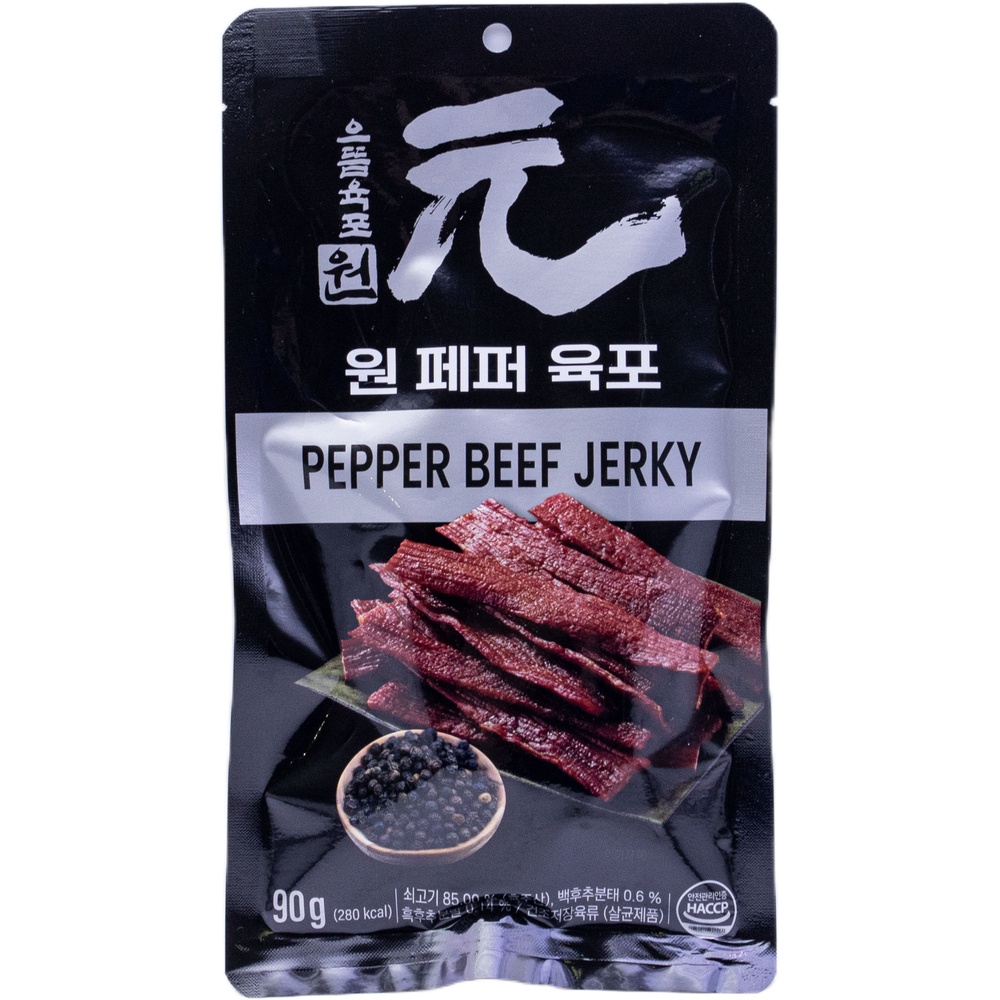항진축산 으뜸육포원 원 페퍼 육포 90g