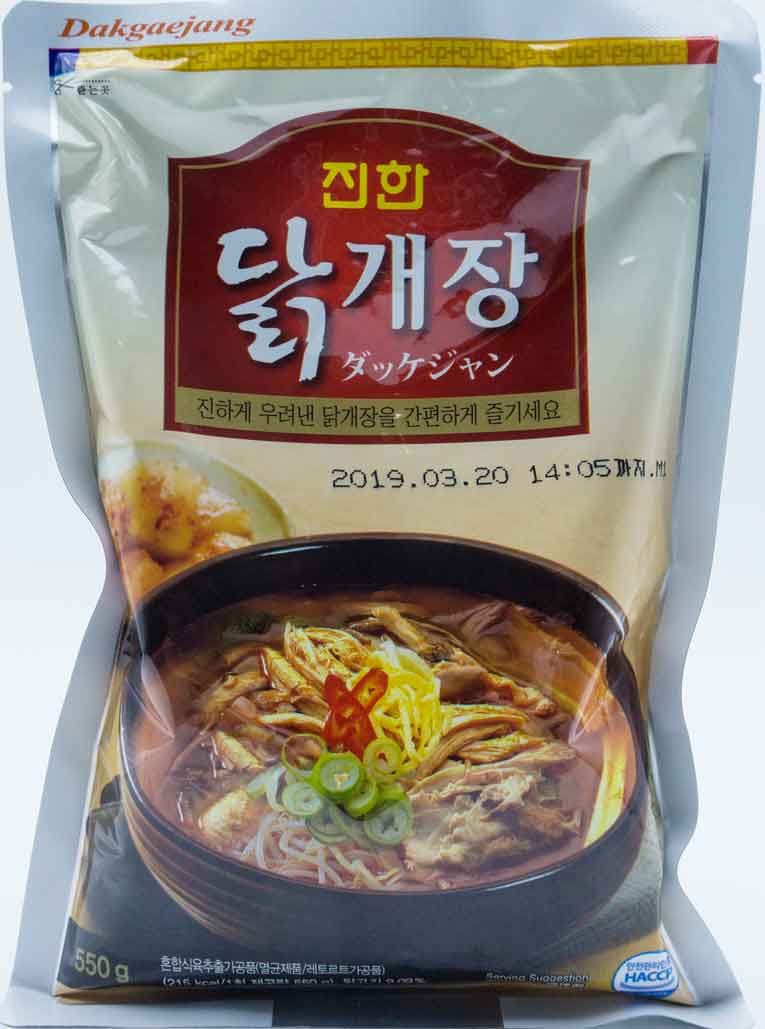 진한식품 진한 닭개장 550g