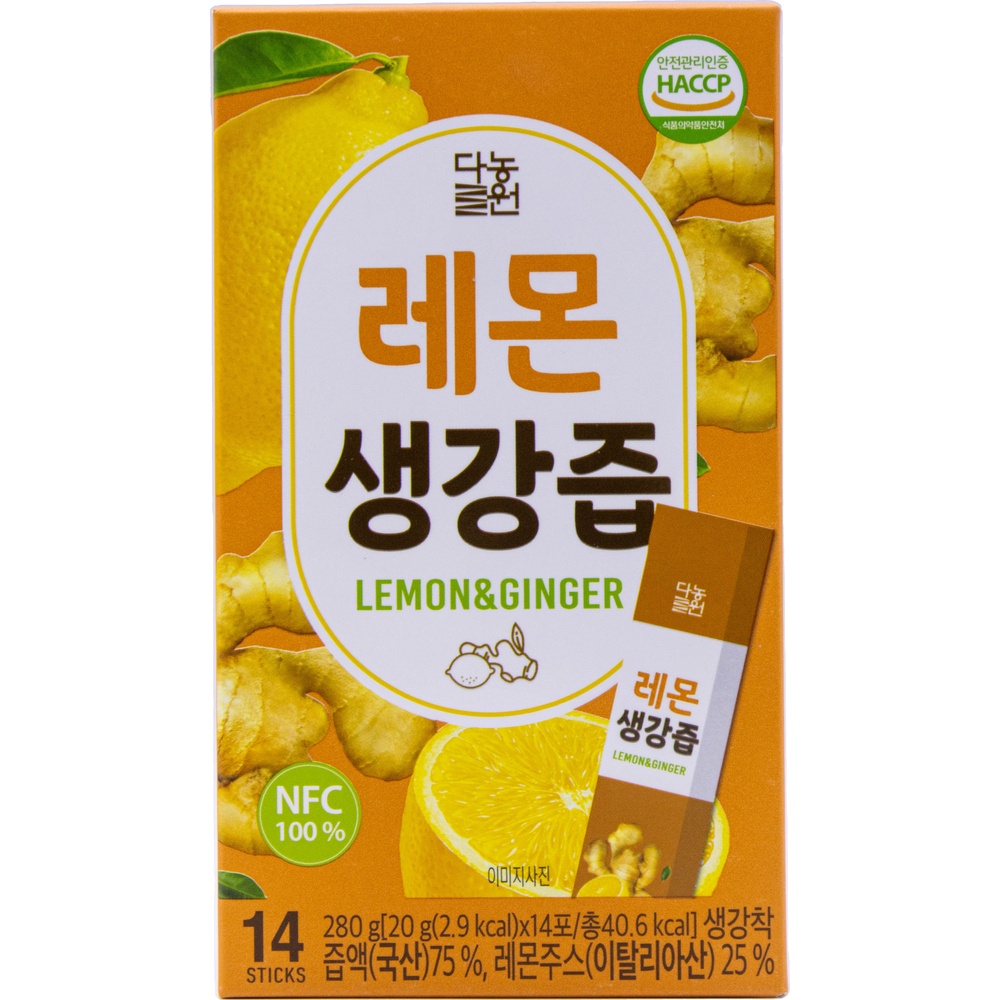 다농원 레몬생강즙 20g