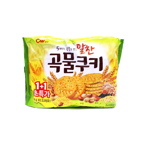 청우식품 알찬곡물쿠키 200g