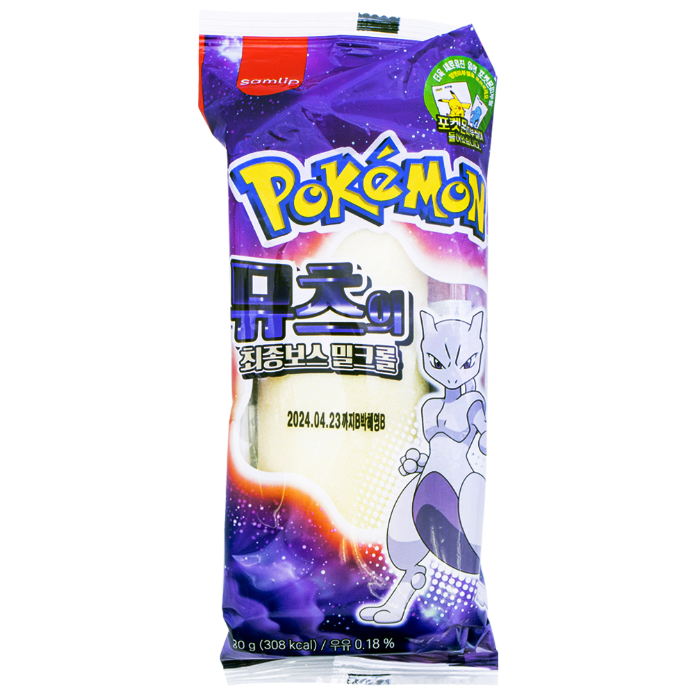 삼립 뮤츠의 최종보스 밀크롤 80g
