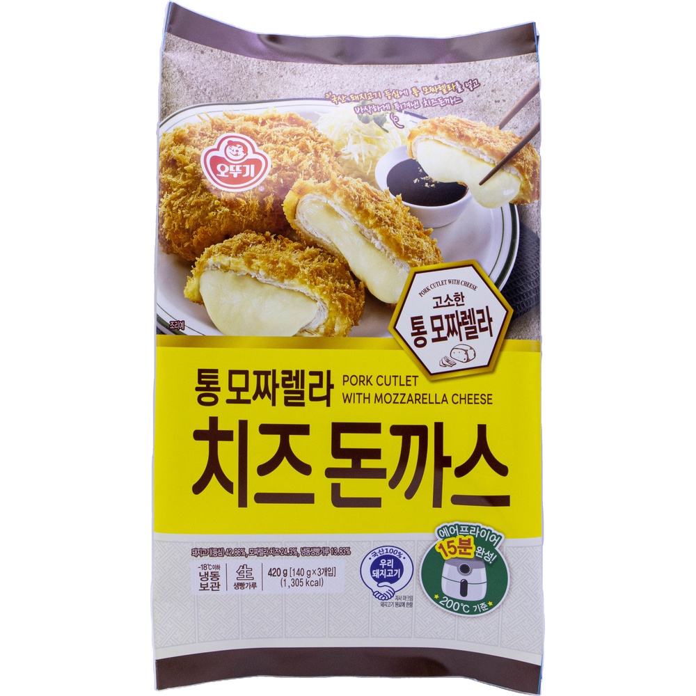 오뚜기 통 모짜렐라 치즈돈까스 420g