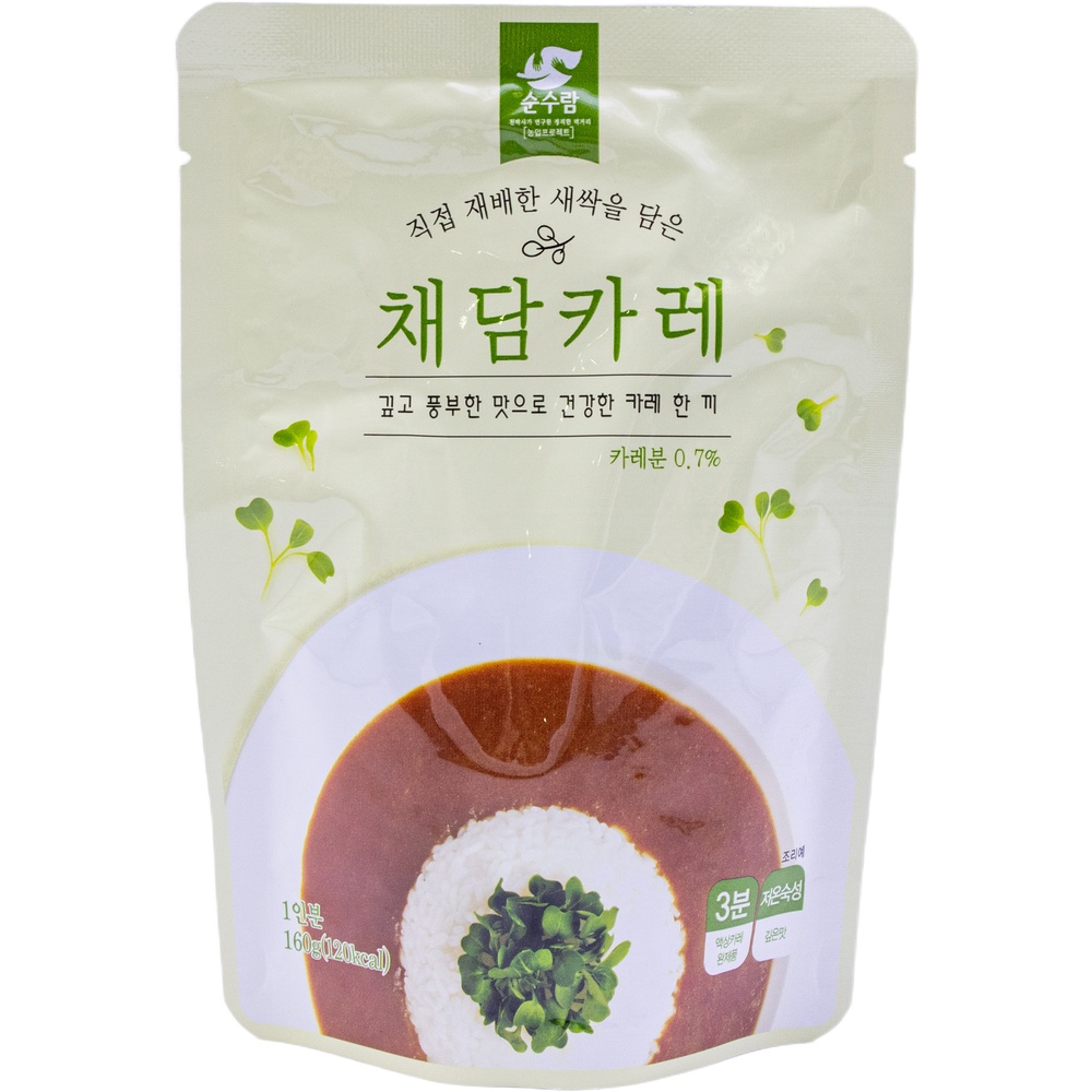 순수람 진안고원 채담카레 160g