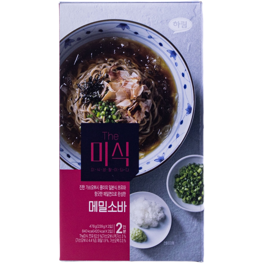 하림 더미식 메밀소바 239g