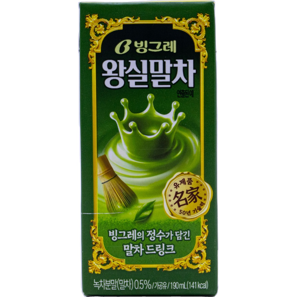 빙그레 왕실말차 190mL
