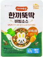 아이배냇 한끼뚝딱 비빔소스 4색나물 50g
