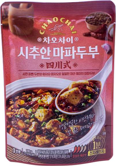 샘표 차오차이 시추안 마파두부 180g