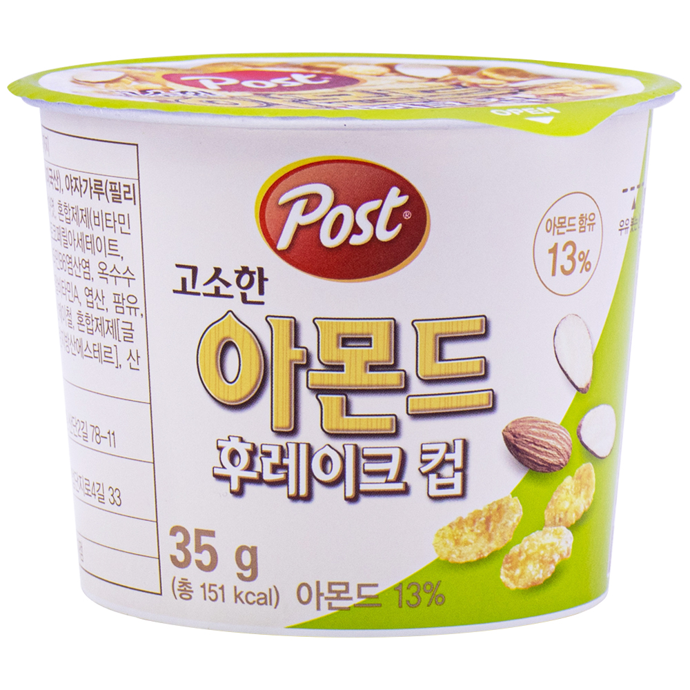 동서 포스트 아몬드 후레이크 컵 35g