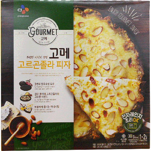 CJ 고메 고르곤졸라 피자 300g