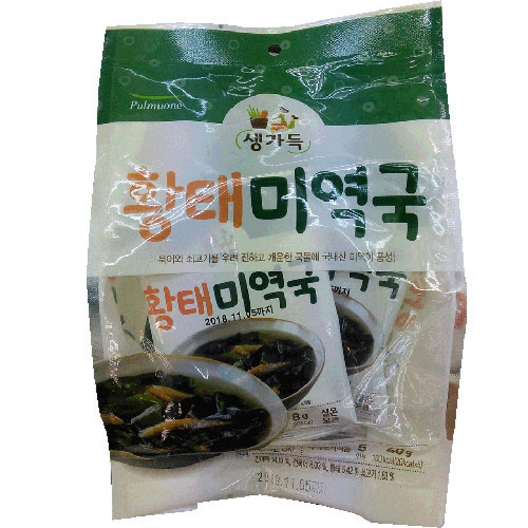풀무원 황태미역국 40g