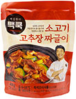 더본코리아 빽쿡 소고기 고추장 짜글이 400g