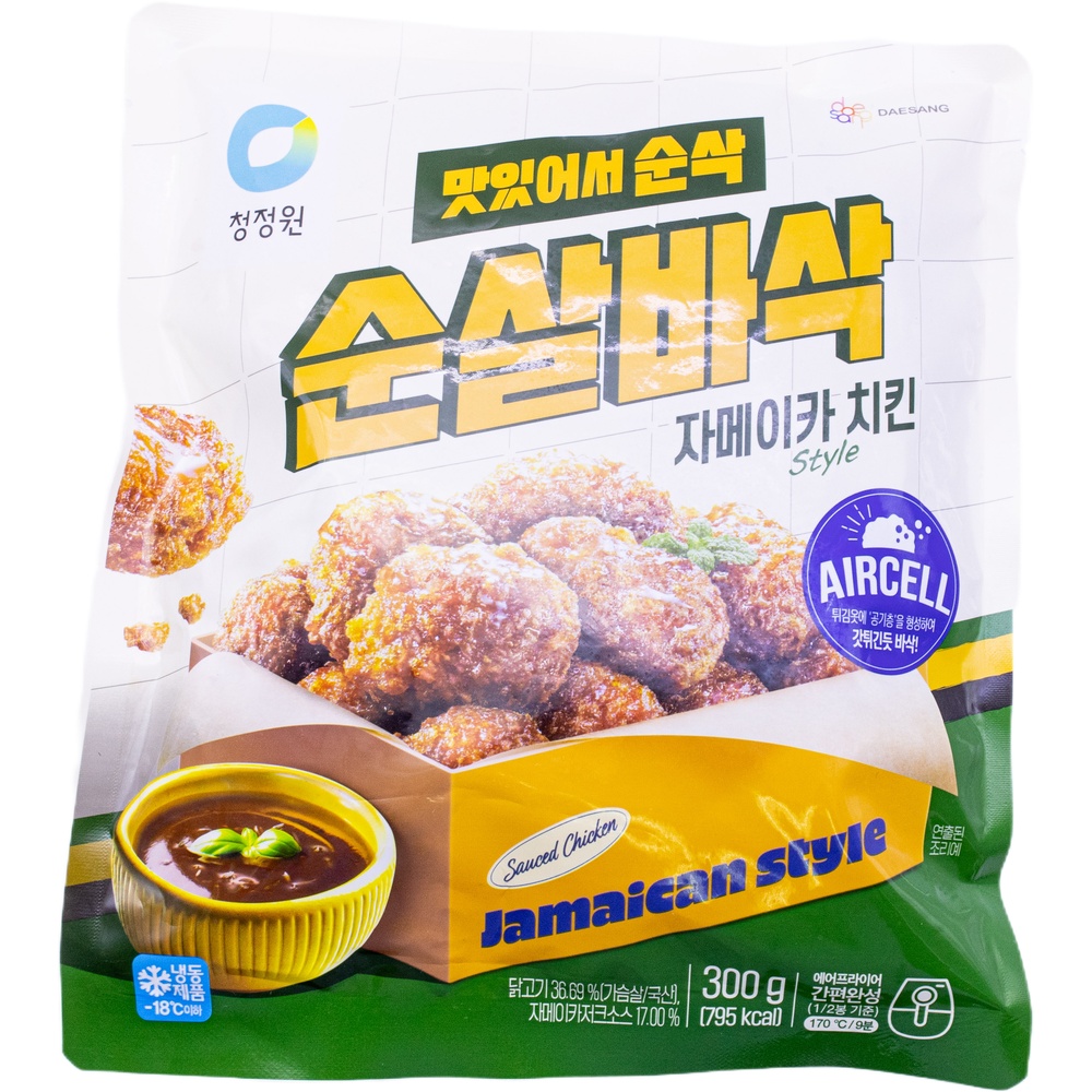 대상 청정원 순살바삭 자메이카 치킨 300g