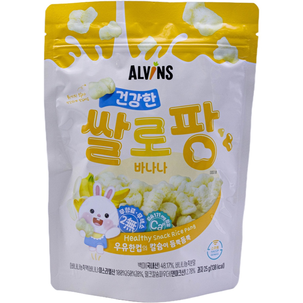 엘빈즈 건강한 쌀로팡 바나나 25g