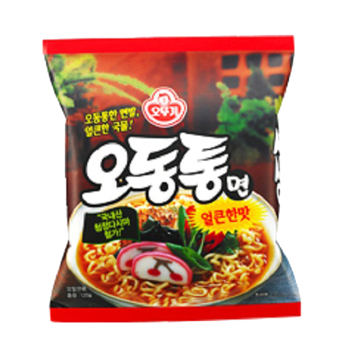 오뚜기 오동통면 얼큰한맛 120g