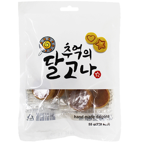 한울식품 추억의 달고나 55g