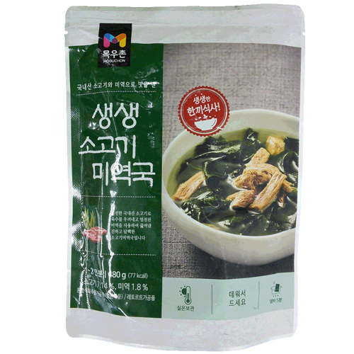 목우촌 생생소고기미역국 480g