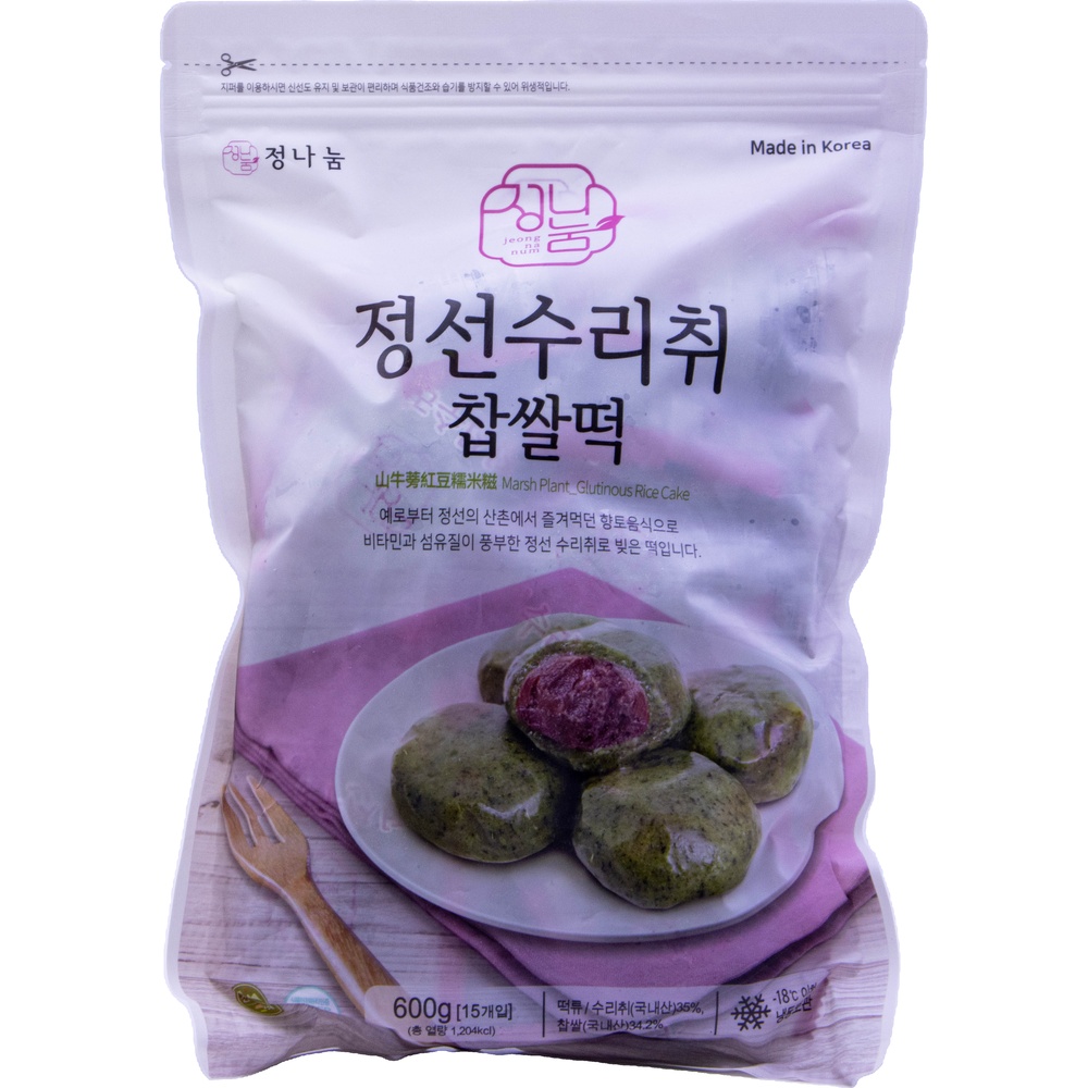 정나눔 정선수리취 찹쌀떡 40g