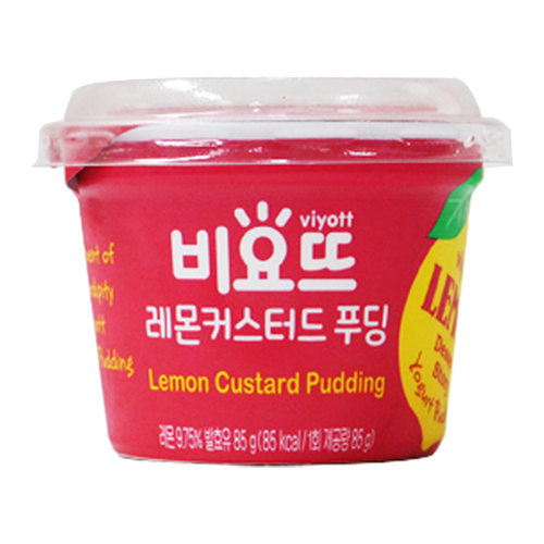 비요뜨 레몬커스터드 푸딩 85g