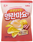 해태 가루비 생생감자칩 명란마요맛 100g