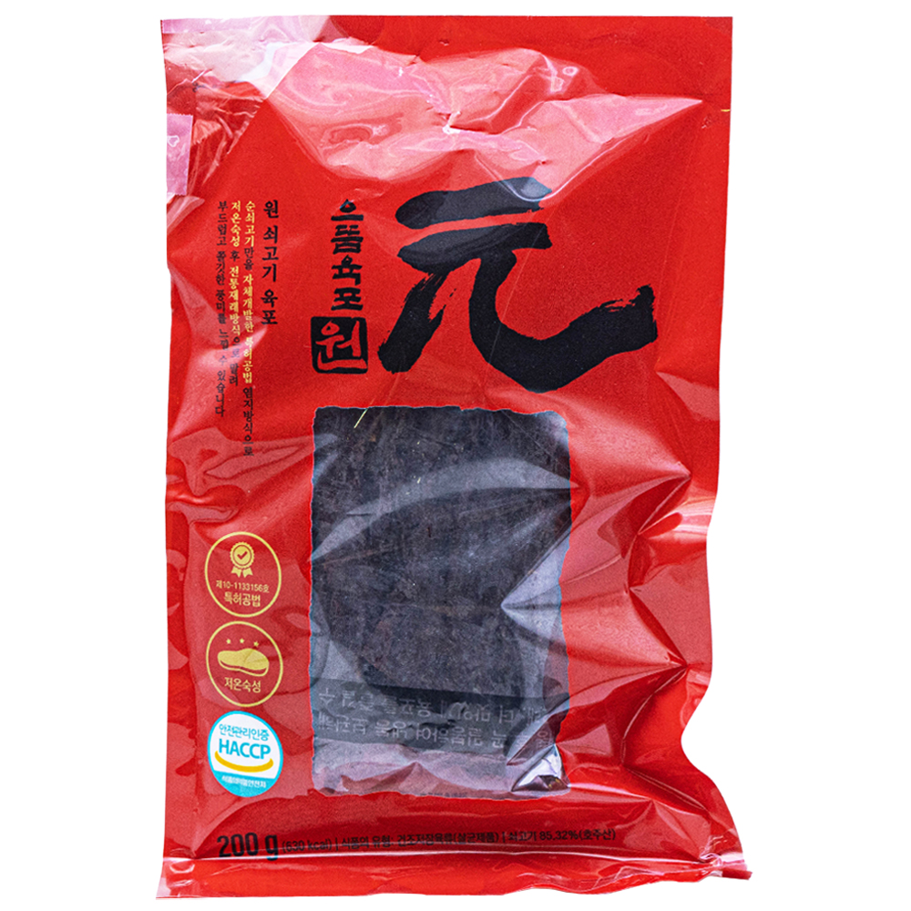 원 쇠고기육포 200g