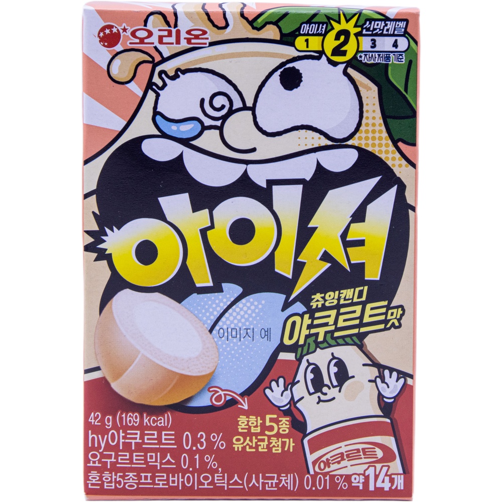 오리온 아이셔 츄잉캔디 야쿠르트맛 42g