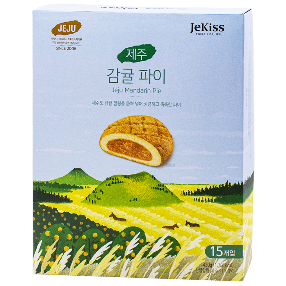 제키스 제주 감귤 파이 420g