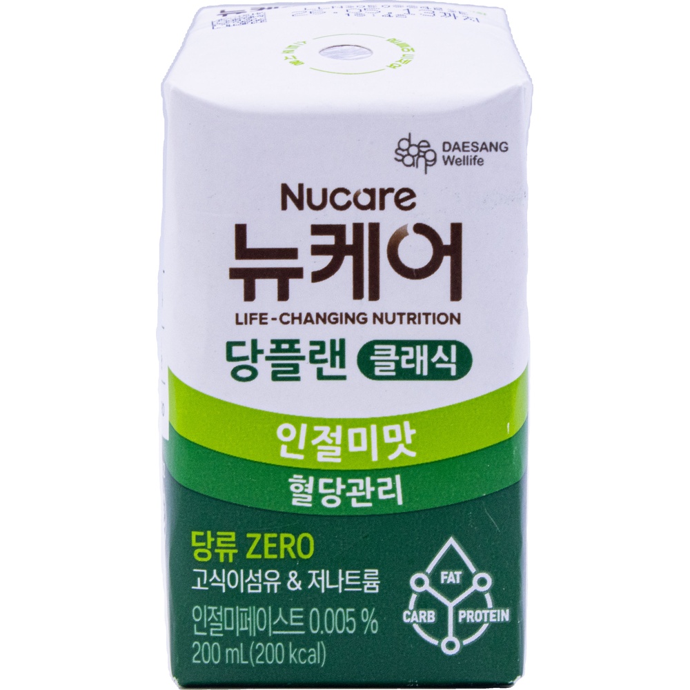 대상웰라이프 뉴케어 당플랜 클래식 인절미맛 200mL