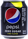 펩시 제로 슈거 라임향 245ml