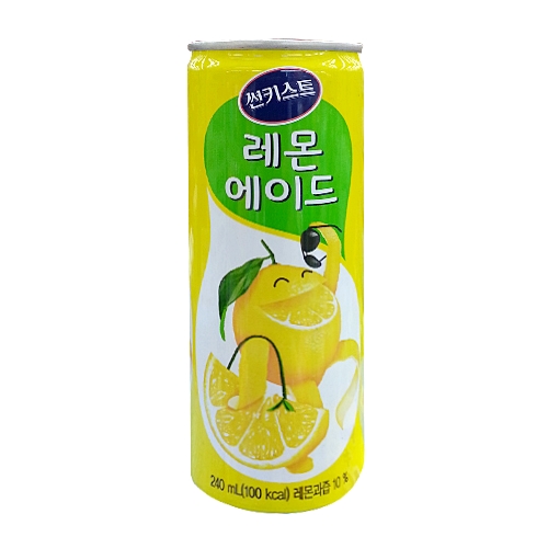 해태 썬키스트 레몬에이드 240ml