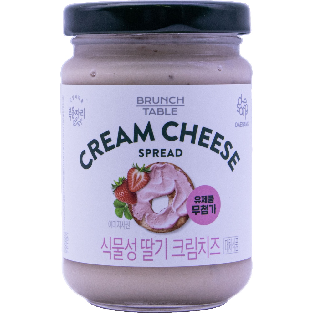 대상다이브스 복음자리 식물성 딸기 크림치즈 190g