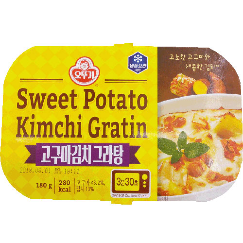 오뚜기 고구마 김치 그라탕 180g