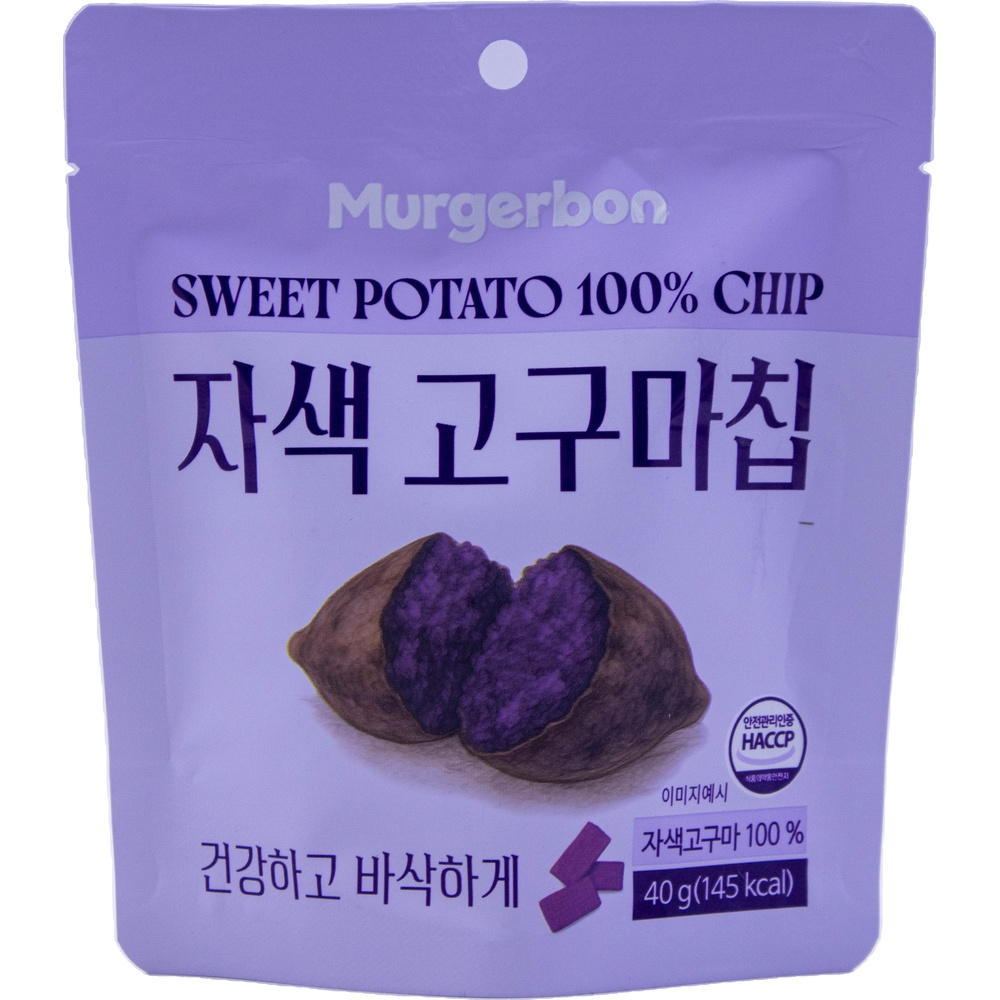 머거본 자색 고구마칩 40g