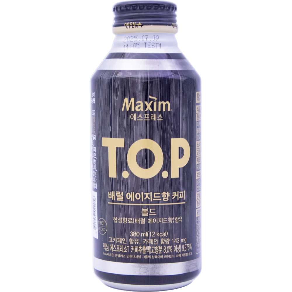 맥심 에스프레소 티오피 배럴 에이지드향 커피 볼드 380mL